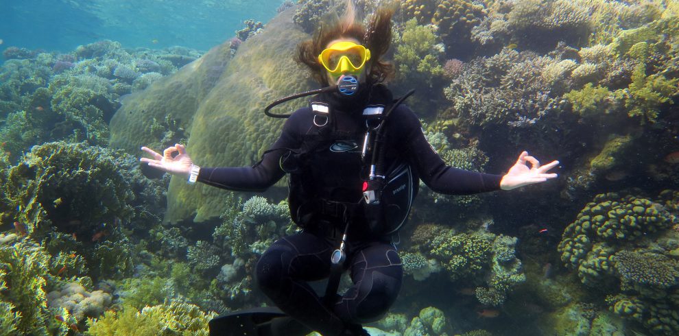 PADI peak performance buoyancy specialty course sharm el sheikh